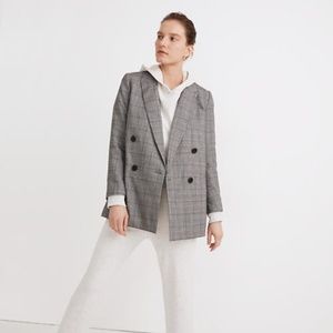 Madewell Caldwell Double-Breasted Blazer M NWOT